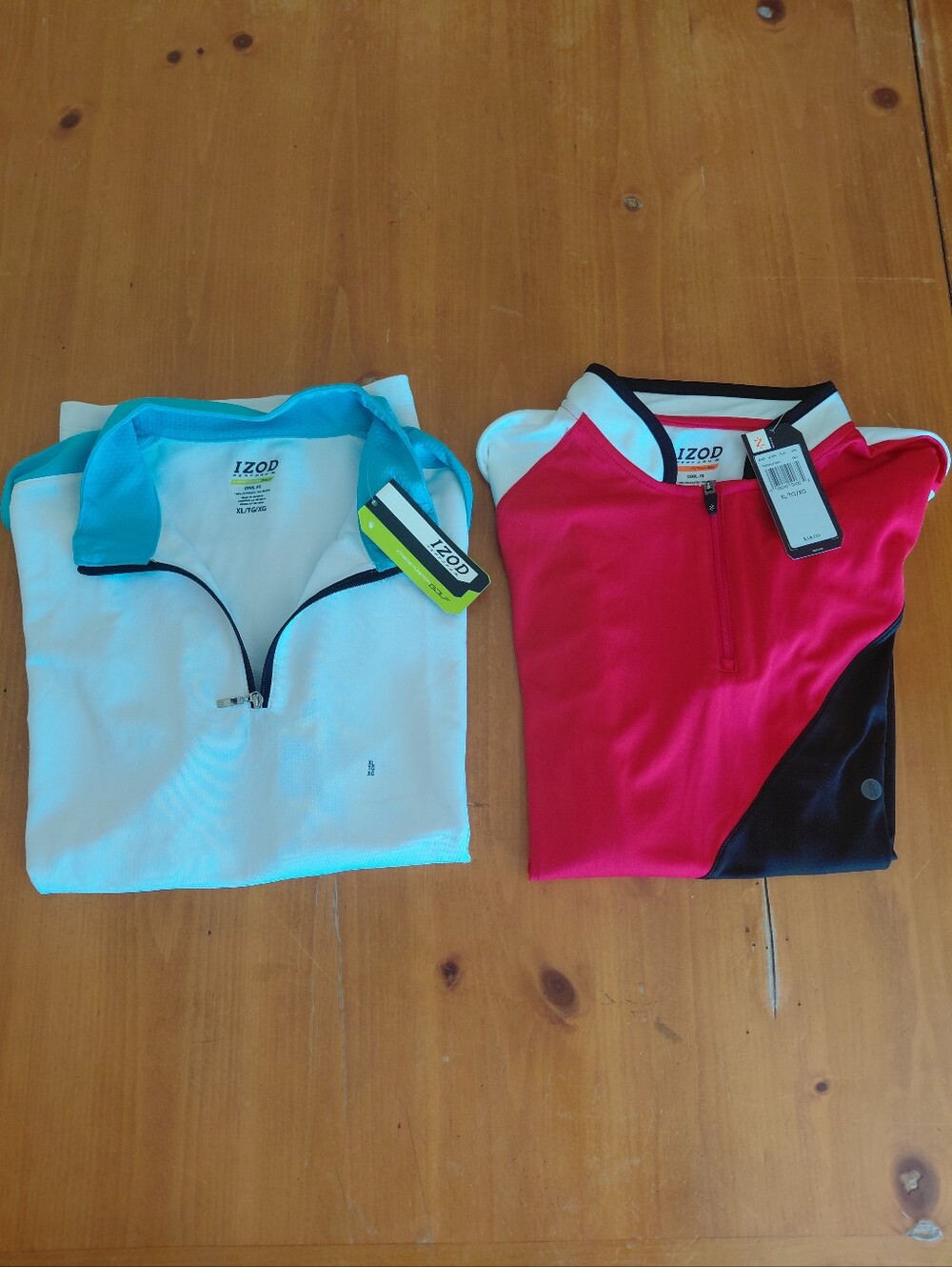 Nwt Izod Golf Womans Fitness Shirt Lot Of 2 Size XL